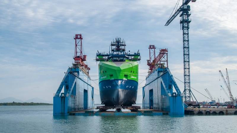 PHOTO Ocean Infinity s First 78 Meter Robotic Ship