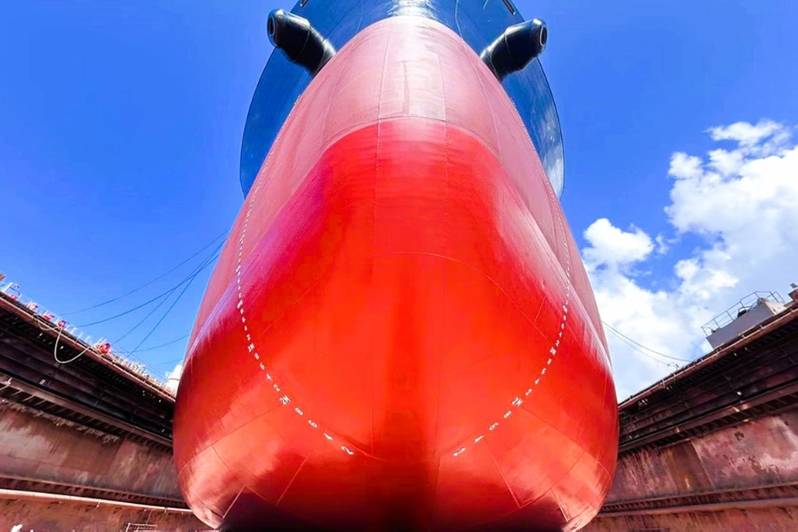 Lloyd’s Register awarded the maritime industry’s first Enhanced Antifouling Type Approval to GIT Coatings last year. Image Courtesy GIT