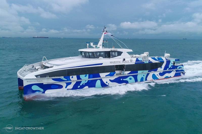 Majestic Fast Ferry Welcomes Trio of Vessels