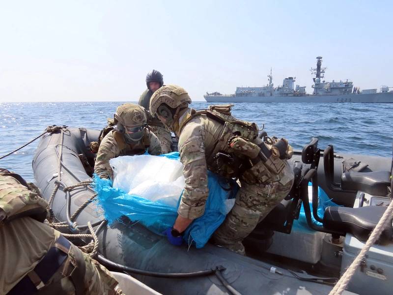 British Navy Seizes Smuggled Iranian Weapons in Gulf